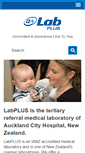 Mobile Screenshot of labplus.co.nz